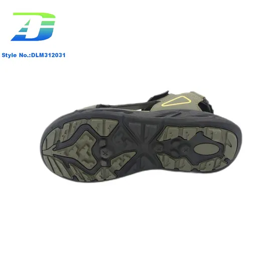 Quanzhou Factory Custom Logo Men's Flat Bottomed Comfortable Walking Shoes Casual Sandal