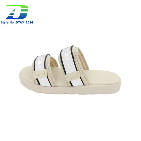 Fashionable Casual Indoor and Anti Slip Slippers Macaron Color Matching Couple Sandal