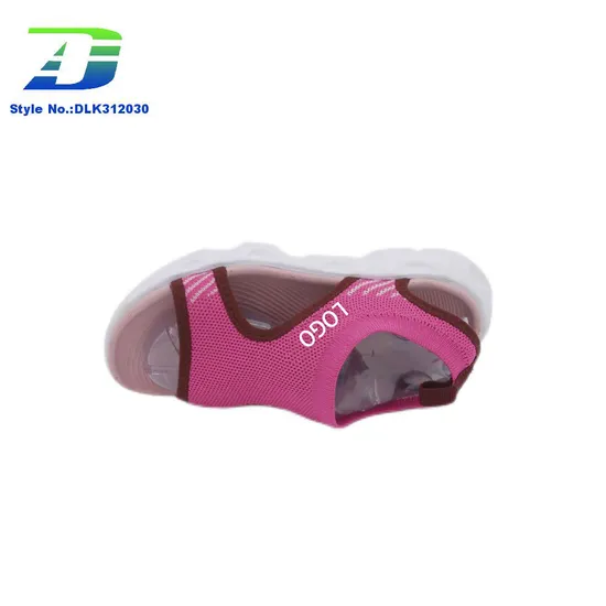 Summer Boys and Girls Flyknit Upper Outdoor Sandal Comfortable and Versatile Beach Shoes