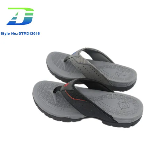 Man's Summer Herringbone Slippers New Anti Slip Oversized Beach Sandal