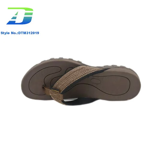 Fujian Plant Man's Wear-Resistant Beach Sandals Outdoor Leisure Flip Flop