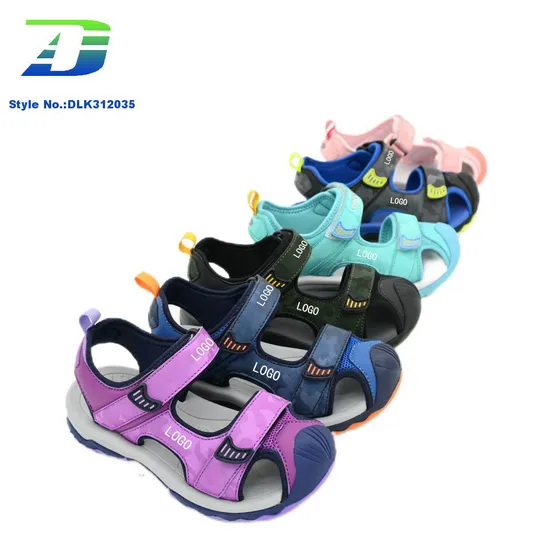Multi Color Children′ S Fashion Anti Collision Shoes Mesh Upper Outdoor Sandal