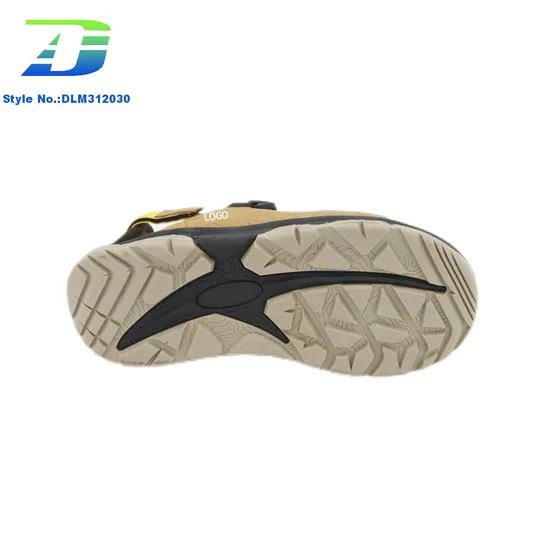 Summer New Men's Minimalist Beach Shoes PU and Webbing Upper Comfortable Casual Sandal