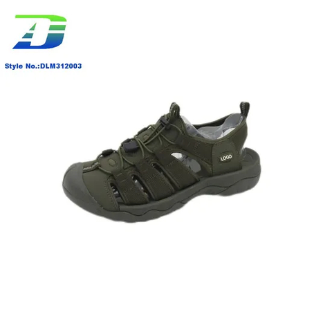 2024 Summer New Men's Leather Sandal Fashionable Casual High End Outdoor Shoes