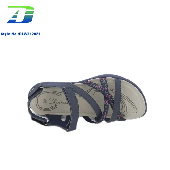New Bohemian Casual Style Comfortable Flat Bottom Women's Sandals Finished Upper