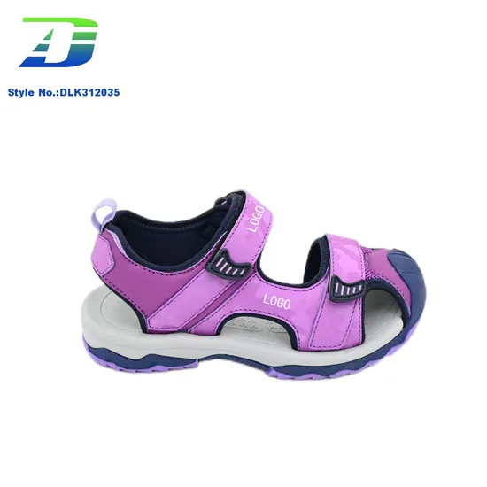 2024 New Multi Color Children's Fashion Anti Collision Shoes PU and Mesh Upper Outdoor Sandal
