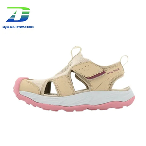 Vibrant Outdoor Women's Sandal with Unique Toe Closure Design