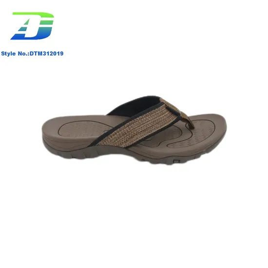 Fujian Plant Man's Wear-Resistant Beach Sandals Outdoor Leisure Flip Flop