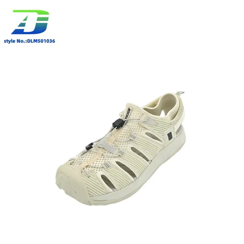 Comfortable Men's Beige Sports Sandal with Anti-Collision Design
