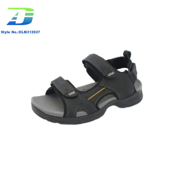 New Men's Genuine Leather Breathable Sandal Fashion Casual High End Outdoor Shoes