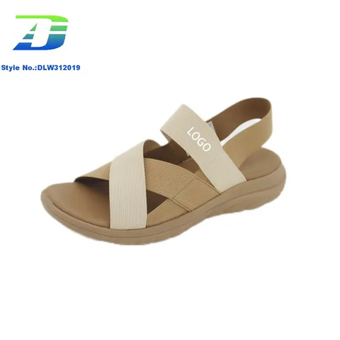 Factory Customized Comfortable and Breathable Outdoor Casual Sandal Minimalist Style Women's Shoes