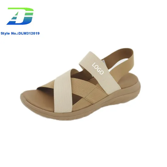 Factory Customized Comfortable and Breathable Outdoor Casual Sandal Minimalist Style Women's Shoes