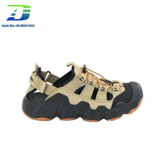 Fashionable Gentleman's Outdoor Athletic Sandal in Trendy Color Blocks