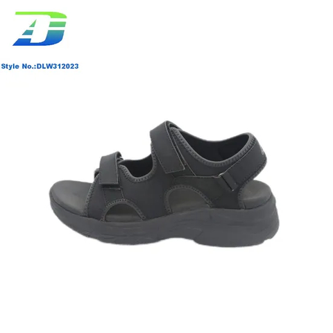 Summer New Solid Color Series Simple Women's Sandal Comfortable and Casual Beach Shoes