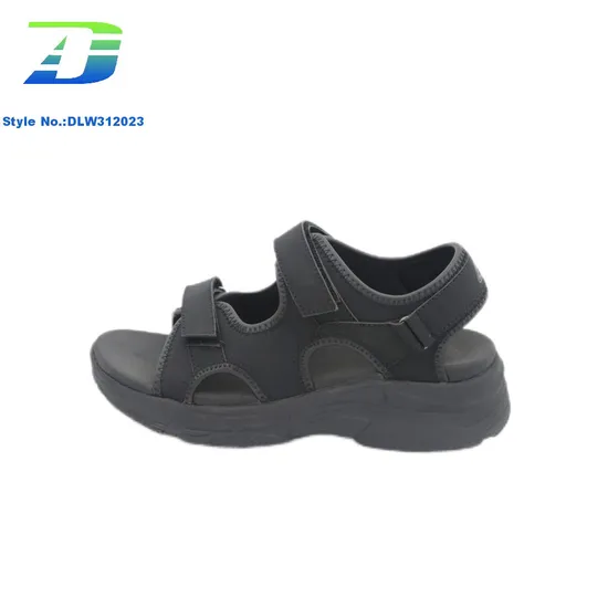 Summer New Solid Color Series Simple Women's Sandal Comfortable and Casual Beach Shoes