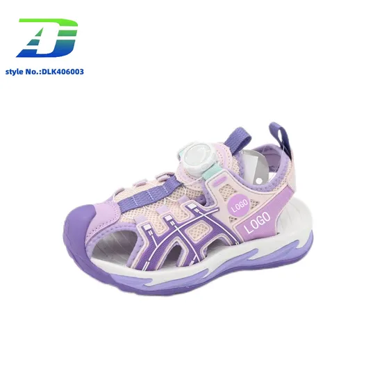 New Anti Slip Boys and Girls Outdoor Breathable Baotou Sports Sandal