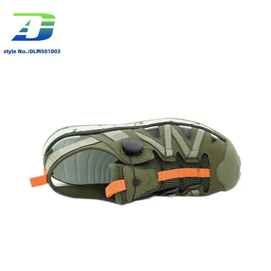 Fashion-Forward Outdoor Sandal with Durable Toe Protection for Men