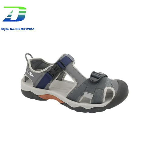 2024 New Men's Mountaineering and Hiking Shoes Anti Collision and Shock Absorbing Outdoor Casual Sandal