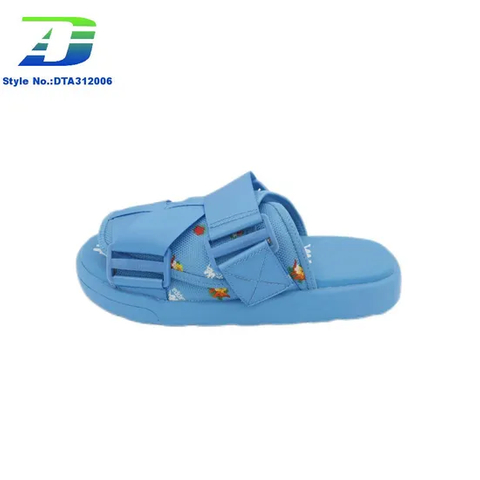 New Slippers Couple Trendy One Line Slippers Indoor and Outdoor Sandal