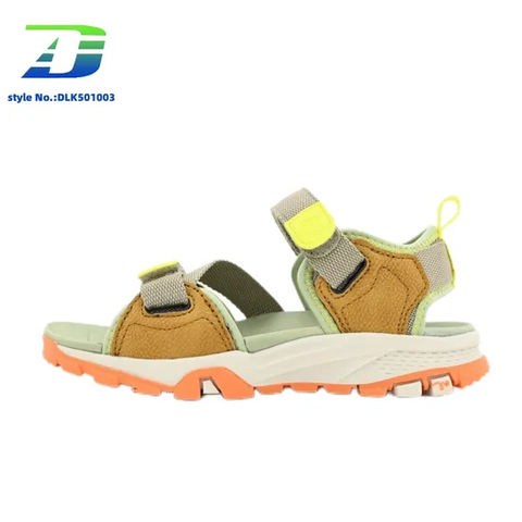Woven Straps Outdoor Sandal with Eye-Catching Color Combinations