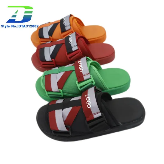 New Men and Women Fashionable and Versatile Couple Style Comfortable Sandals Indoor Outdoor Slippers